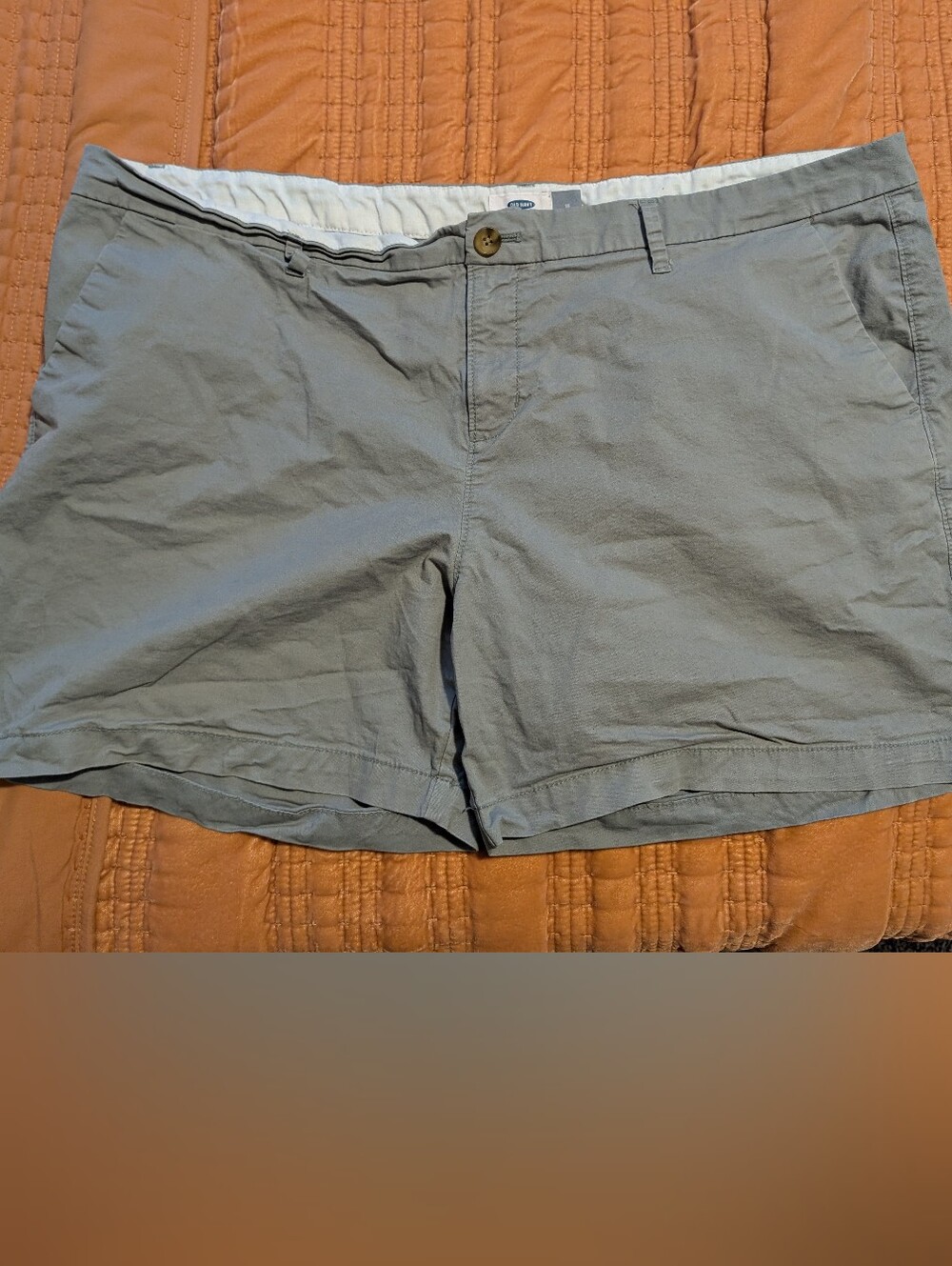 Classic Light Gray Cotton Shorts